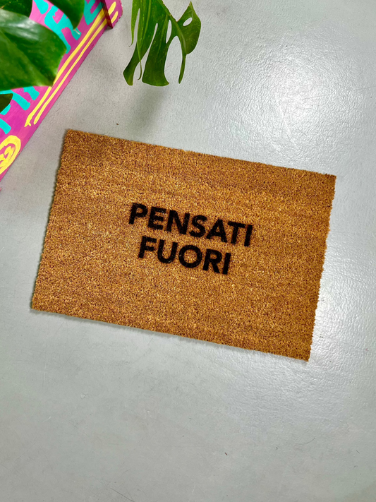 Zerbino "Pensati fuori"