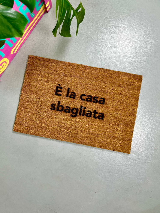 Zerbino "È la casa sbagliata"