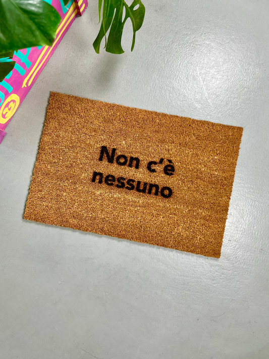 Zerbino "Non c'è nessuno"