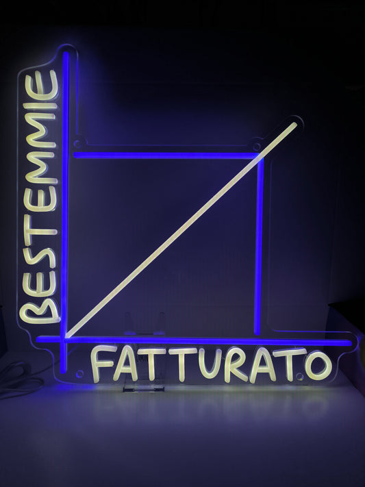 GRAFICO BESTEMMIE & FATTURATO BLU (con graffi)