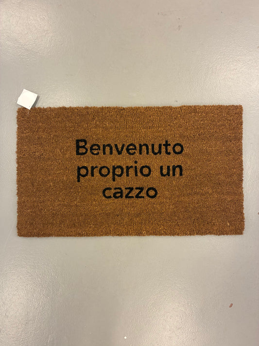 Zerbino "Benvenuto proprio un cazzo"
