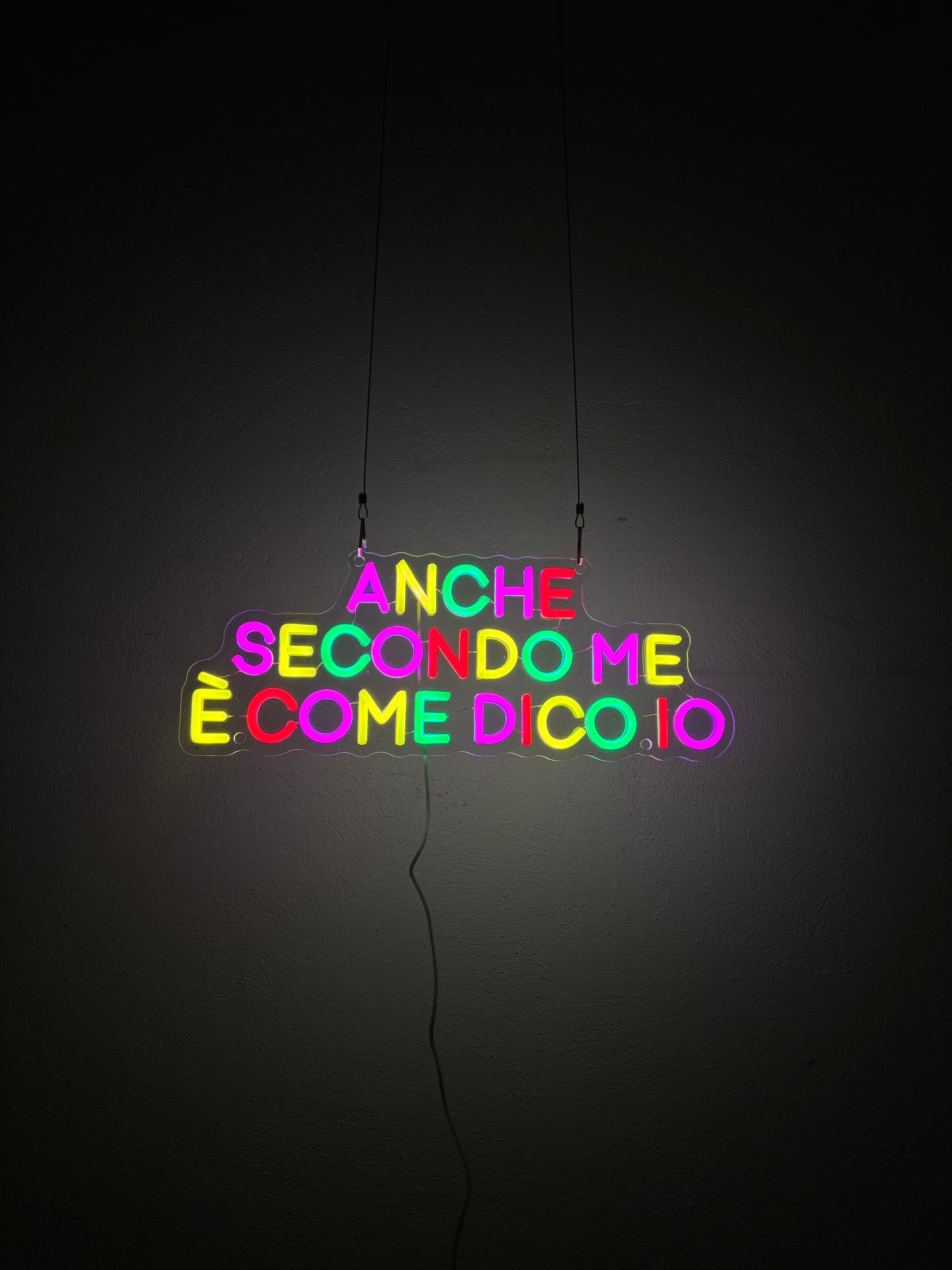 ANCHE SECONDO ME  È COME DICO IO (con graffi)