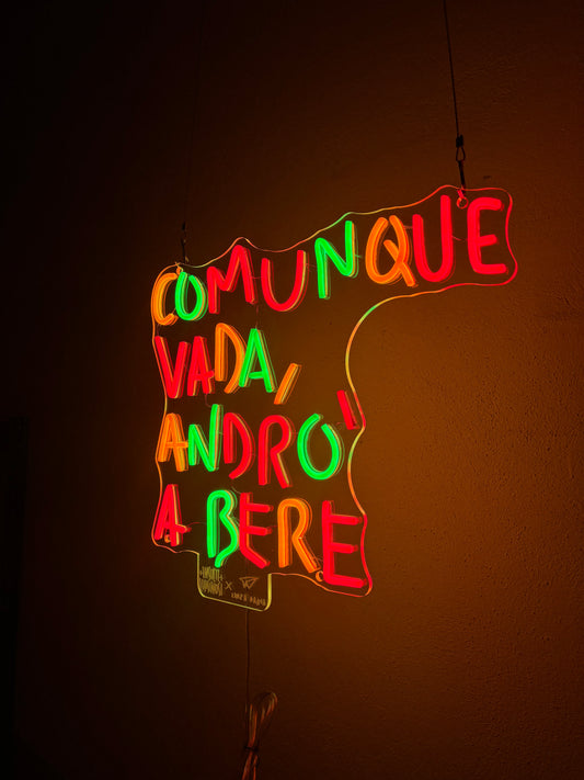 COMUNQUE VADA ANDRÒ A BERE (colori sbagliati)