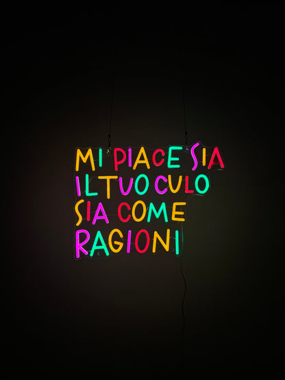MI PIACE SIA IL TUO CULO SIA COME RAGIONI (bruciacchiato)