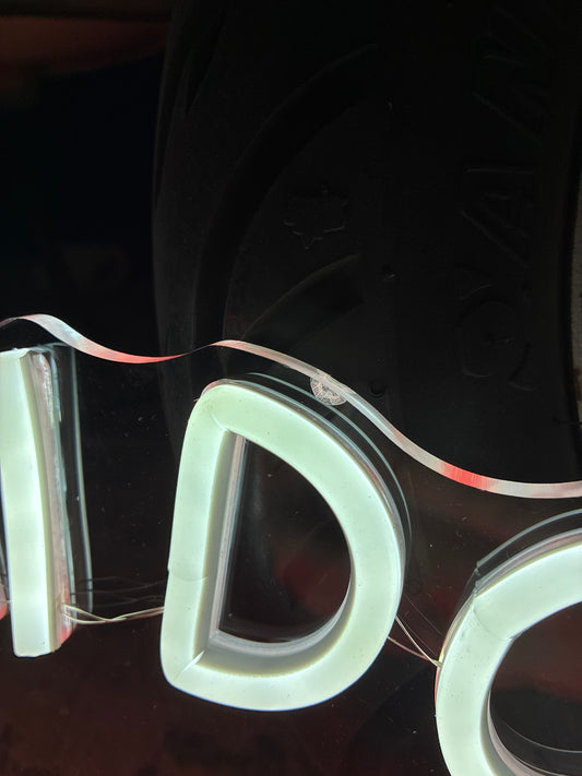 NON MI DOVETE PARLARE (graffiata)