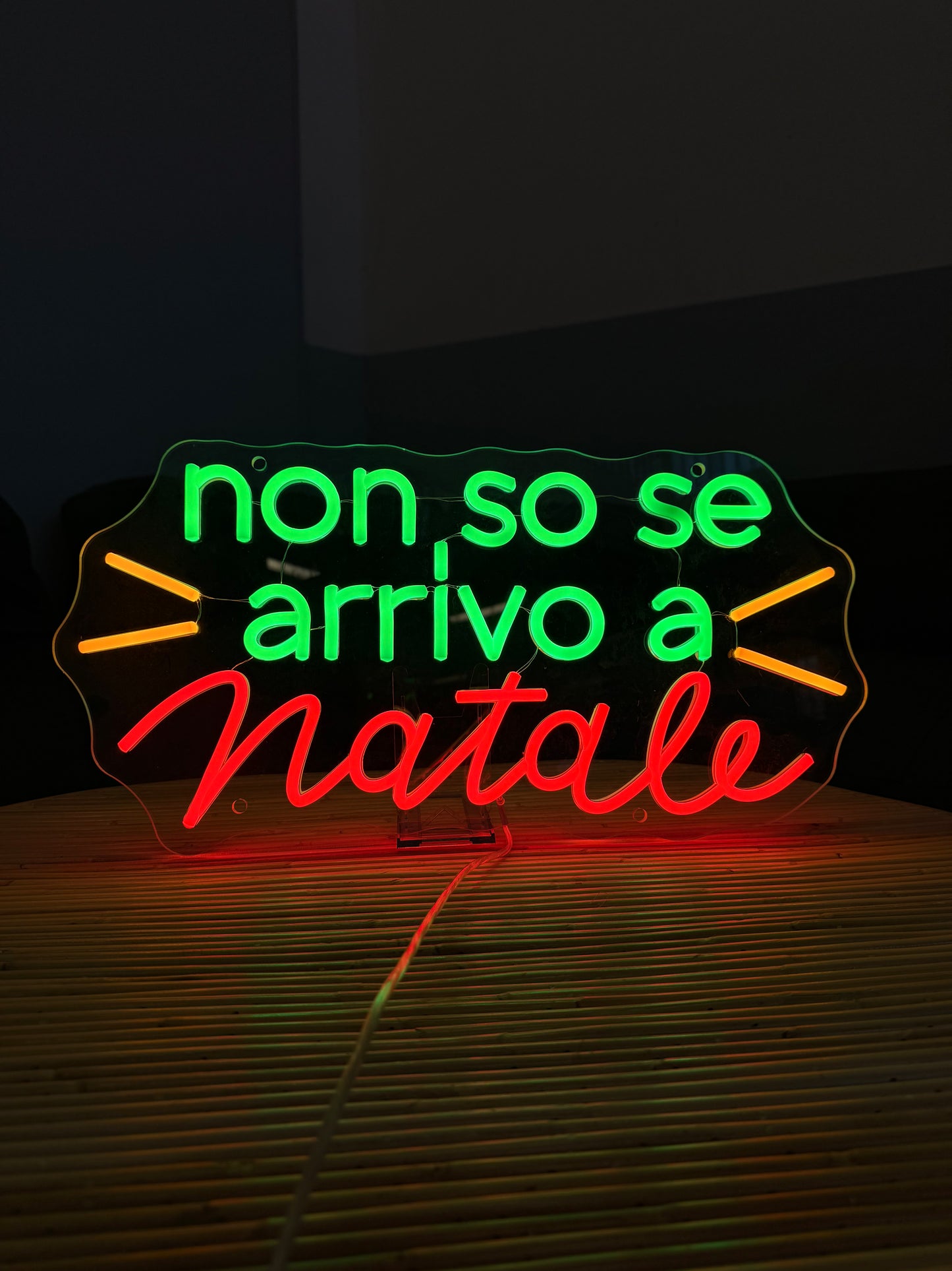 NON SO SE ARRIVO A NATALE (graffiata)