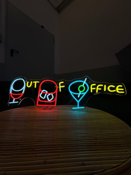 OUT OF OFFICE (led bruciato)
