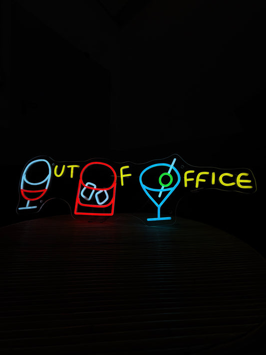 OUT OF OFFICE (led bruciato)