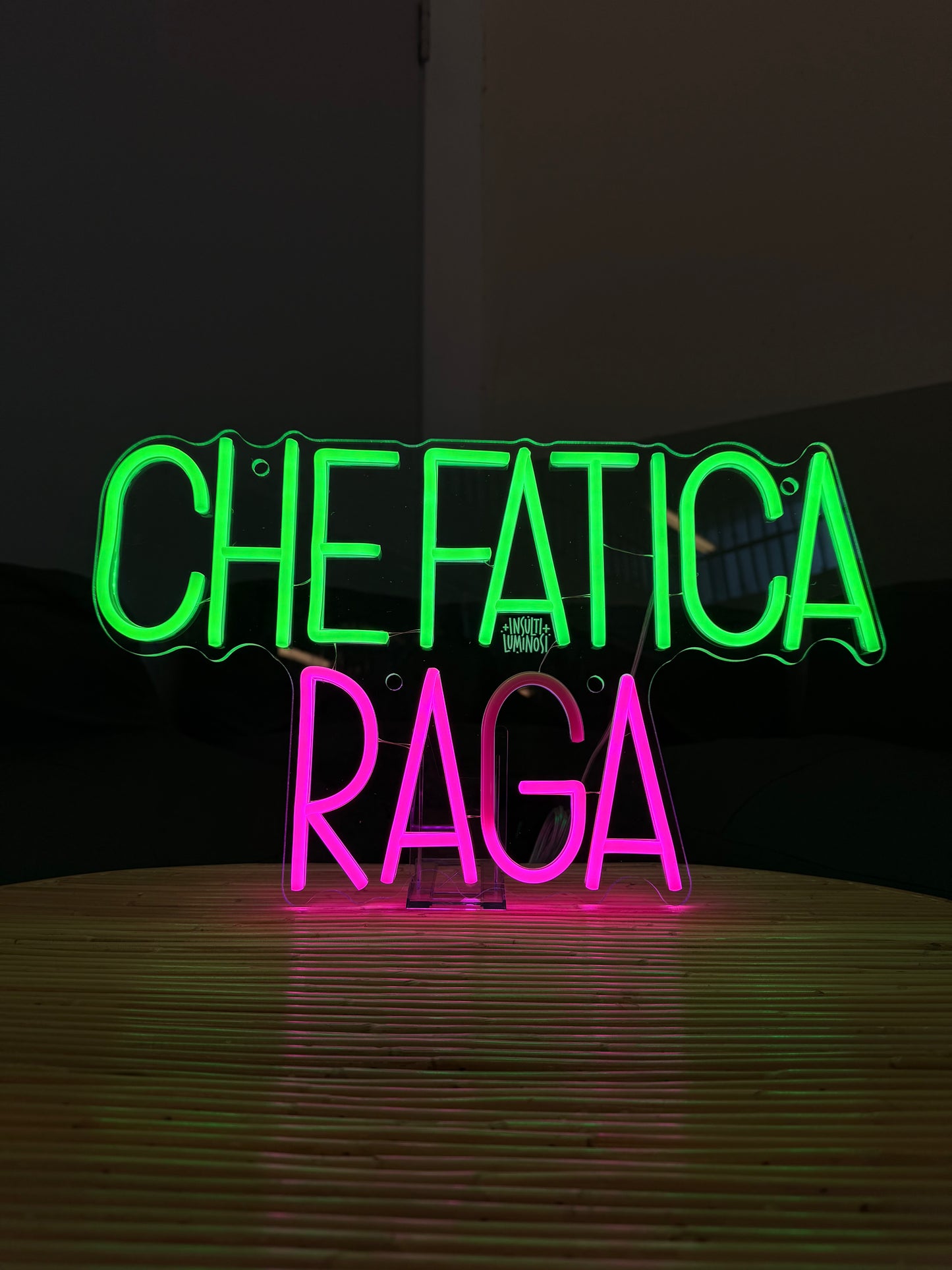 CHE FATICA RAGA (led bruciato)
