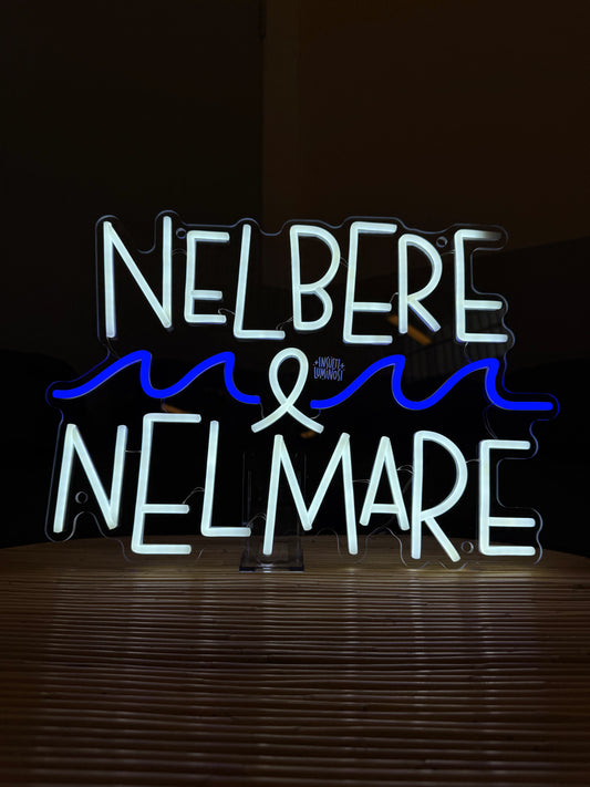 NEL BERE E NEL MARE (led bruciato)