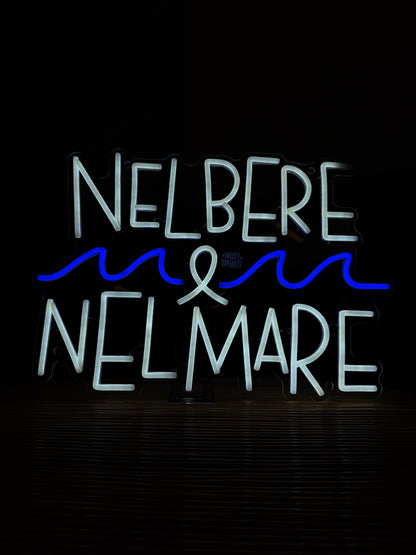 NEL BERE E NEL MARE (led bruciato + graffi)