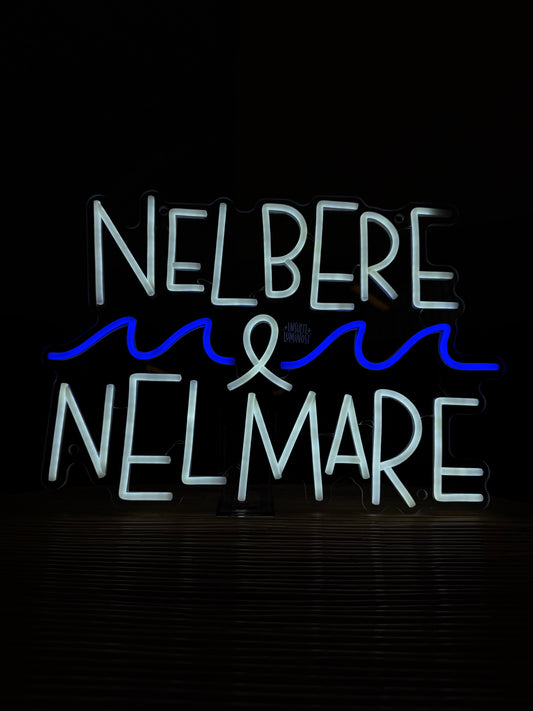 NEL BERE E NEL MARE (led bruciato + graffi)