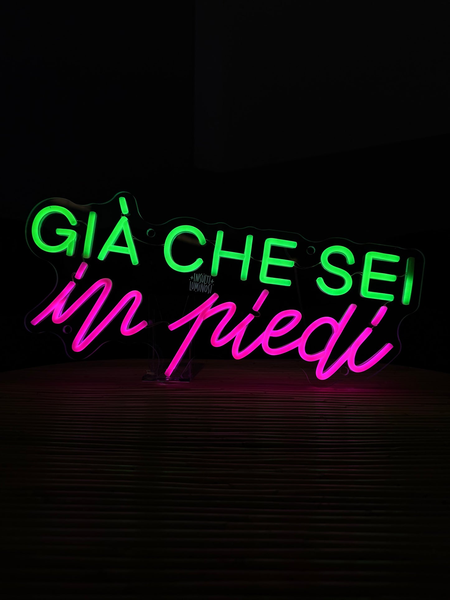 GIÀ CHE SEI IN PIEDI (led bruciato)