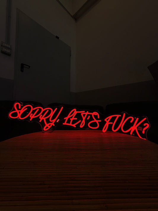 SOPRY, LET'S FUCK?