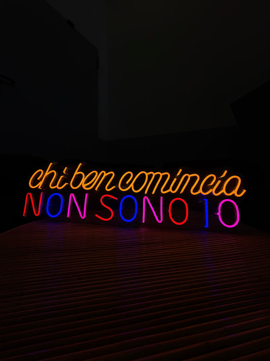 CHI BEN COMINCIA NON SONO IO (d'epoca)