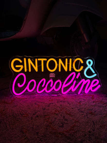 GINTONIC & COCCOLINE (led bruciato)