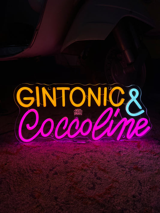GINTONIC & COCCOLINE (led bruciato)