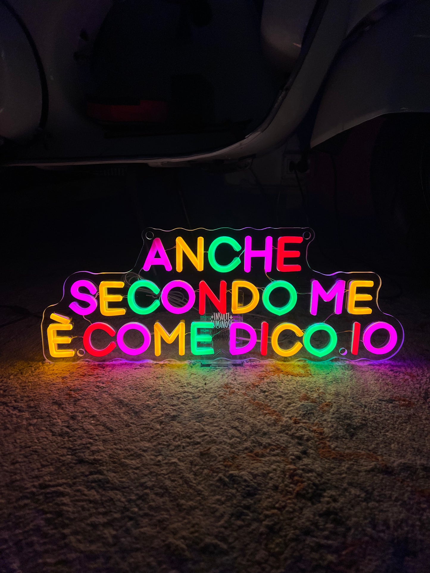 ANCHE SECONDO ME È COME DICO IO (led bruciato)