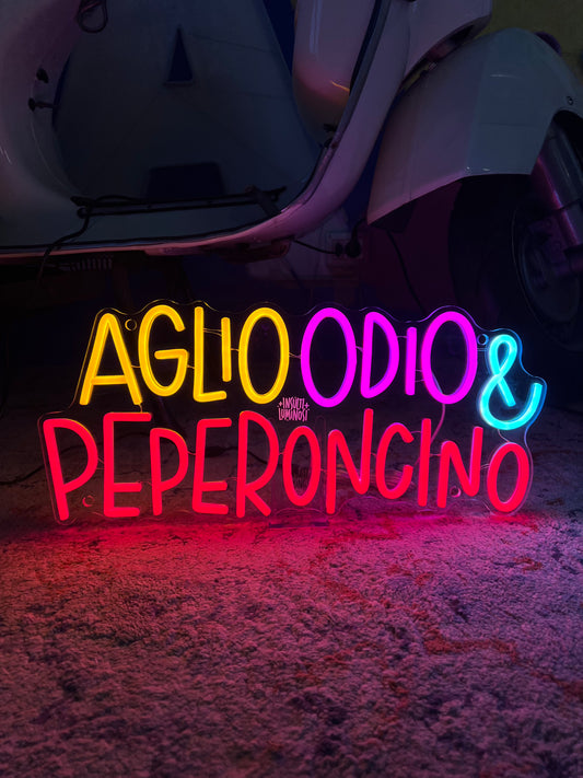 AGLIO ODIO & PEPERONCINO (graffiata)