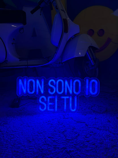NON SONO IO SEI TU (vecchia + graffiata)