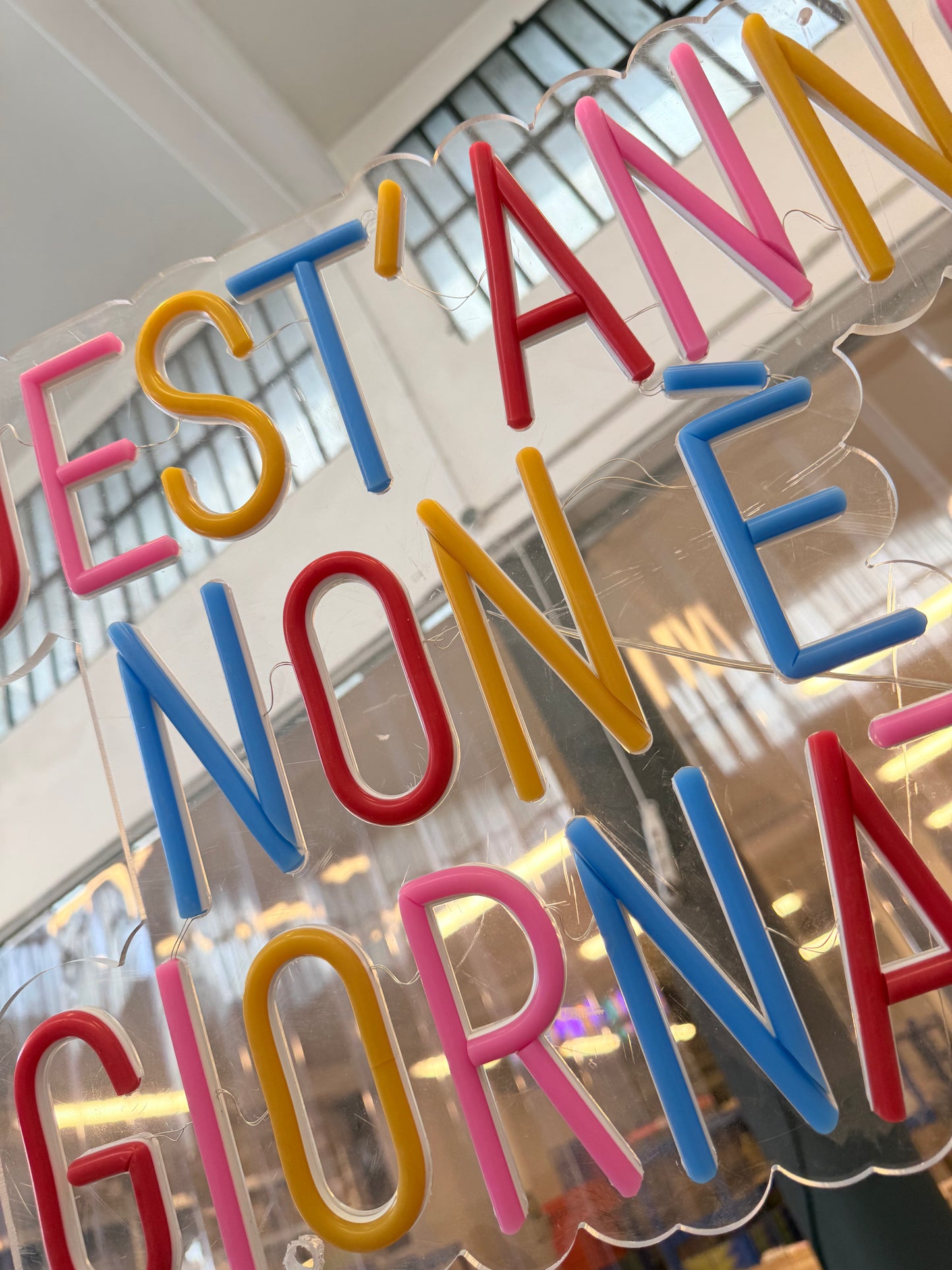 QUEST'ANNO NON È GIORNATA (graffiata)