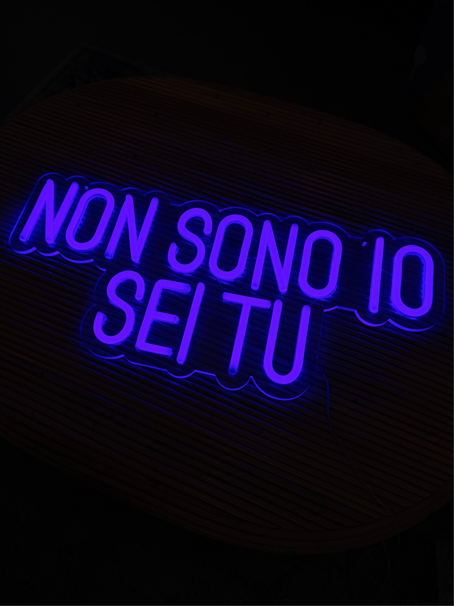 NON SONO IO SEI TU (graffiata)