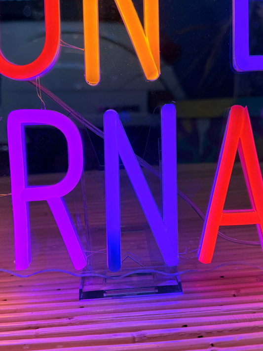 QUEST'ANNO NON È GIORNATA (graffiata + led bruciato)