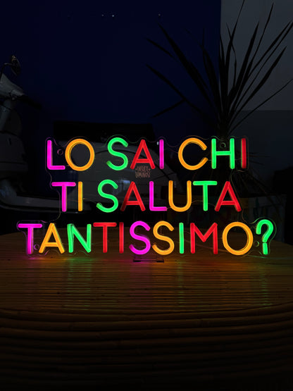LO SAI CHI TI SALUTA TANTISSIMO? (led bruciato)