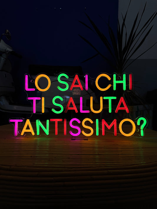 LO SAI CHI TI SALUTA TANTISSIMO? (led bruciato)