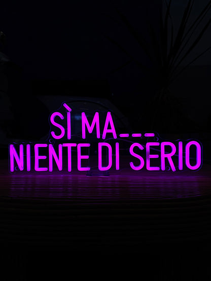SI MA... NIENTE DI SERIO (graffiata + led bruciato)