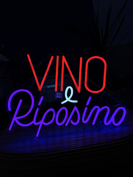VINO E RIPOSINO (led bruciato)