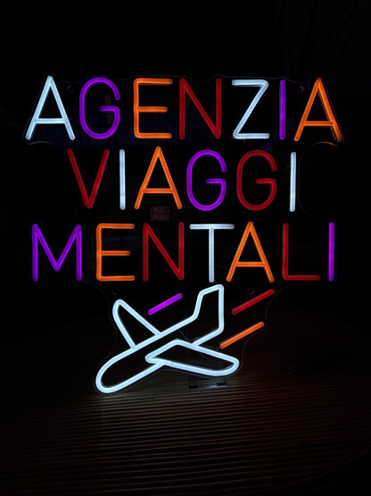 AGENZIA VIAGGI MENTALI (graffiata)