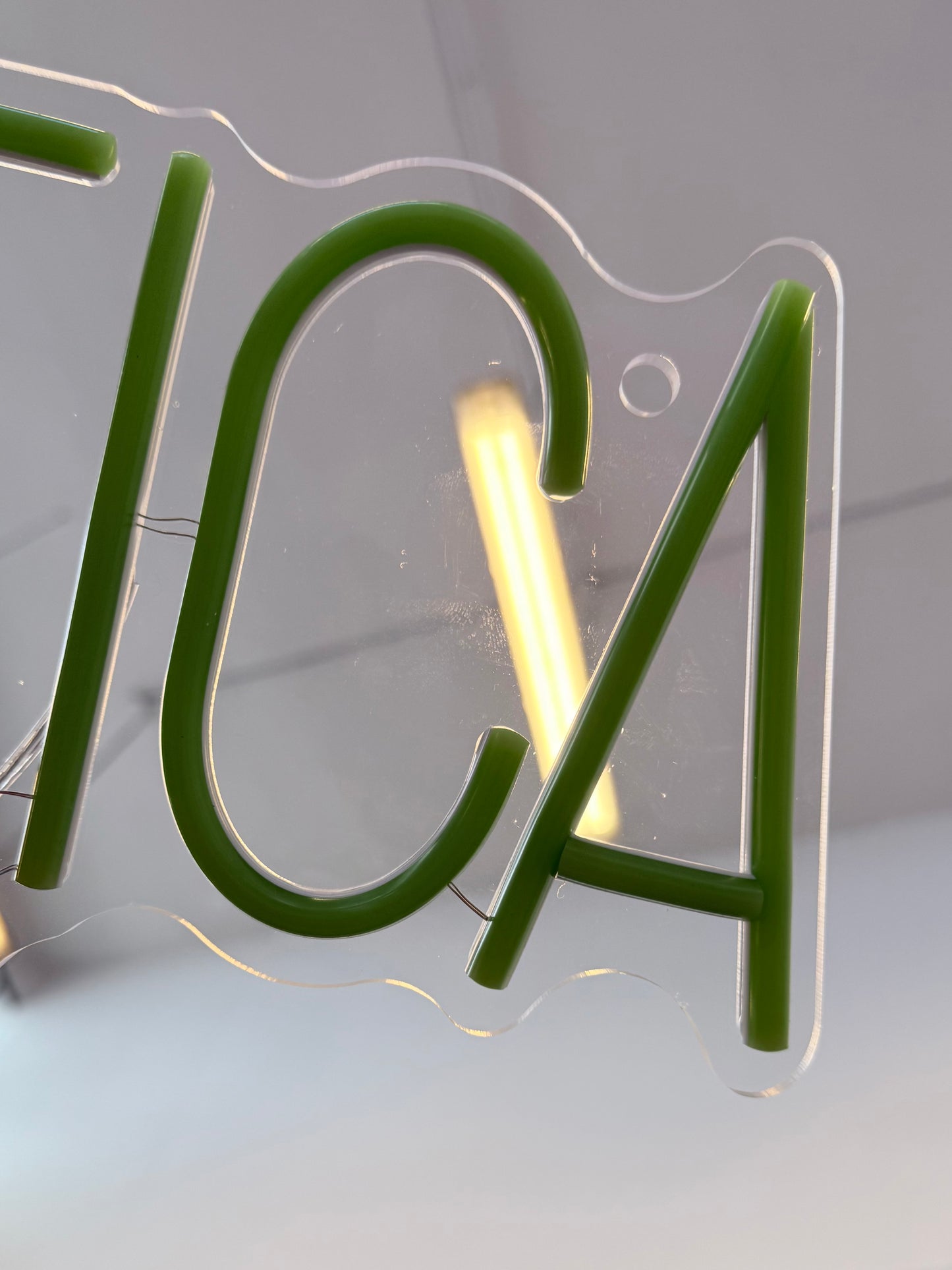 CHE FATICA RAGA (graffiata + led bruciato)