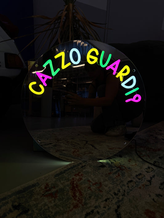 Specchio CAZZO GUARDI? (ammaccato)
