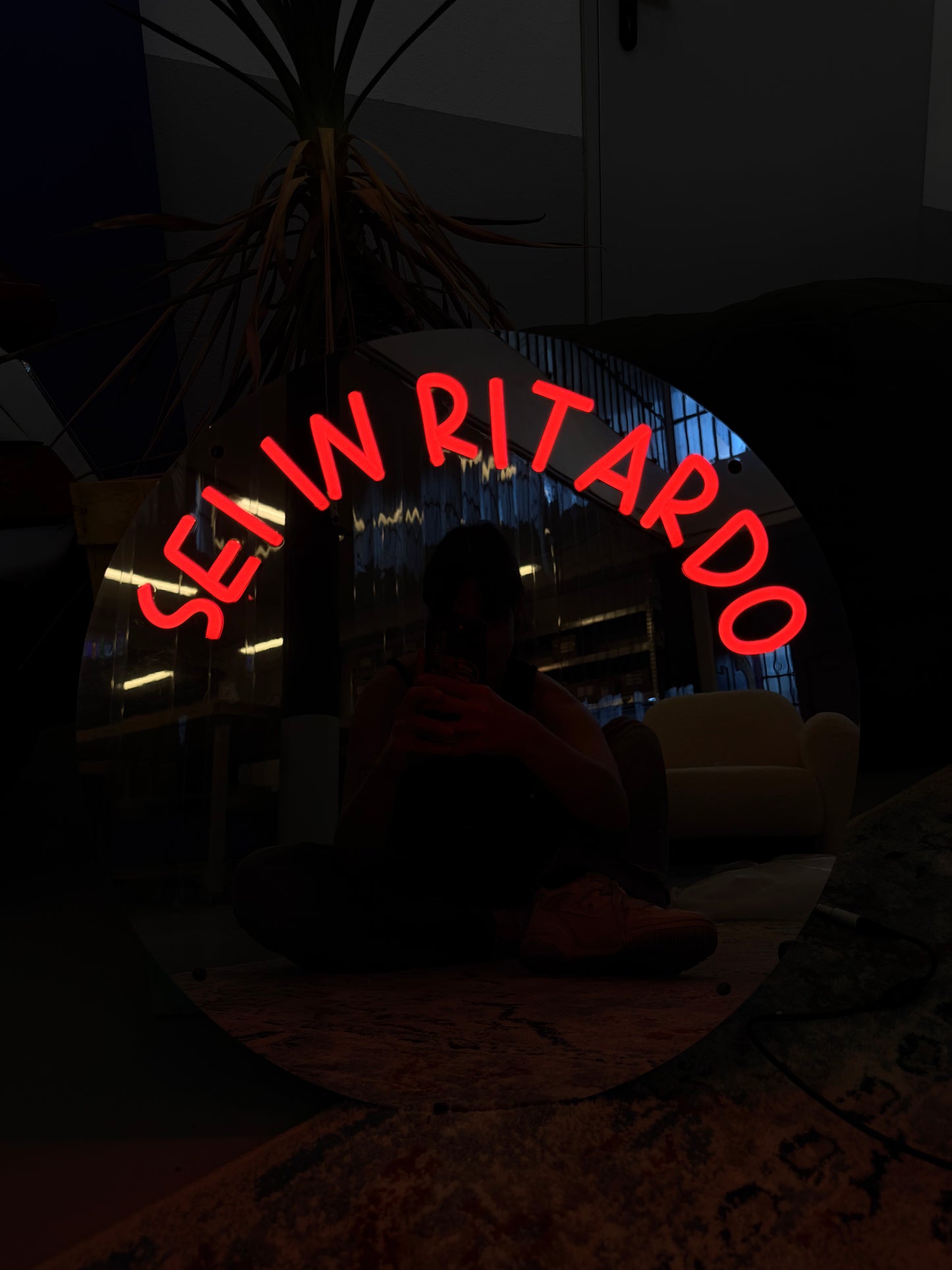 Specchio SEI IN RITARDO (ammaccato)