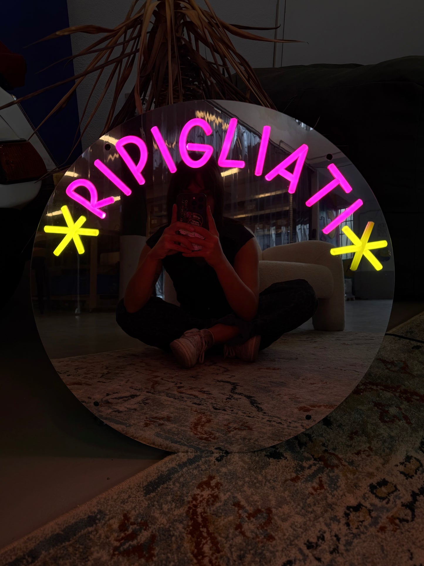 Specchio RIPIGLIATI (led bruciato)