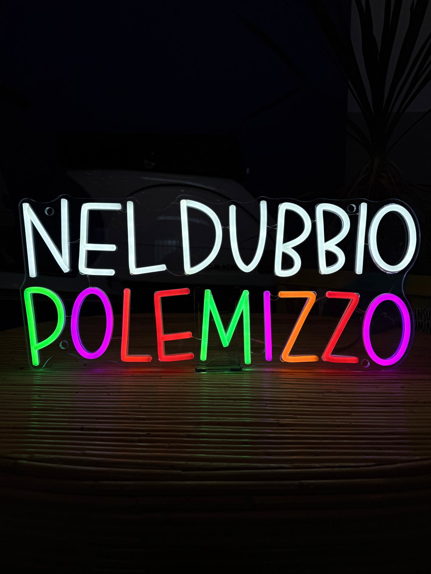 NEL DUBBIO POLEMIZZO (colore sbagliato)