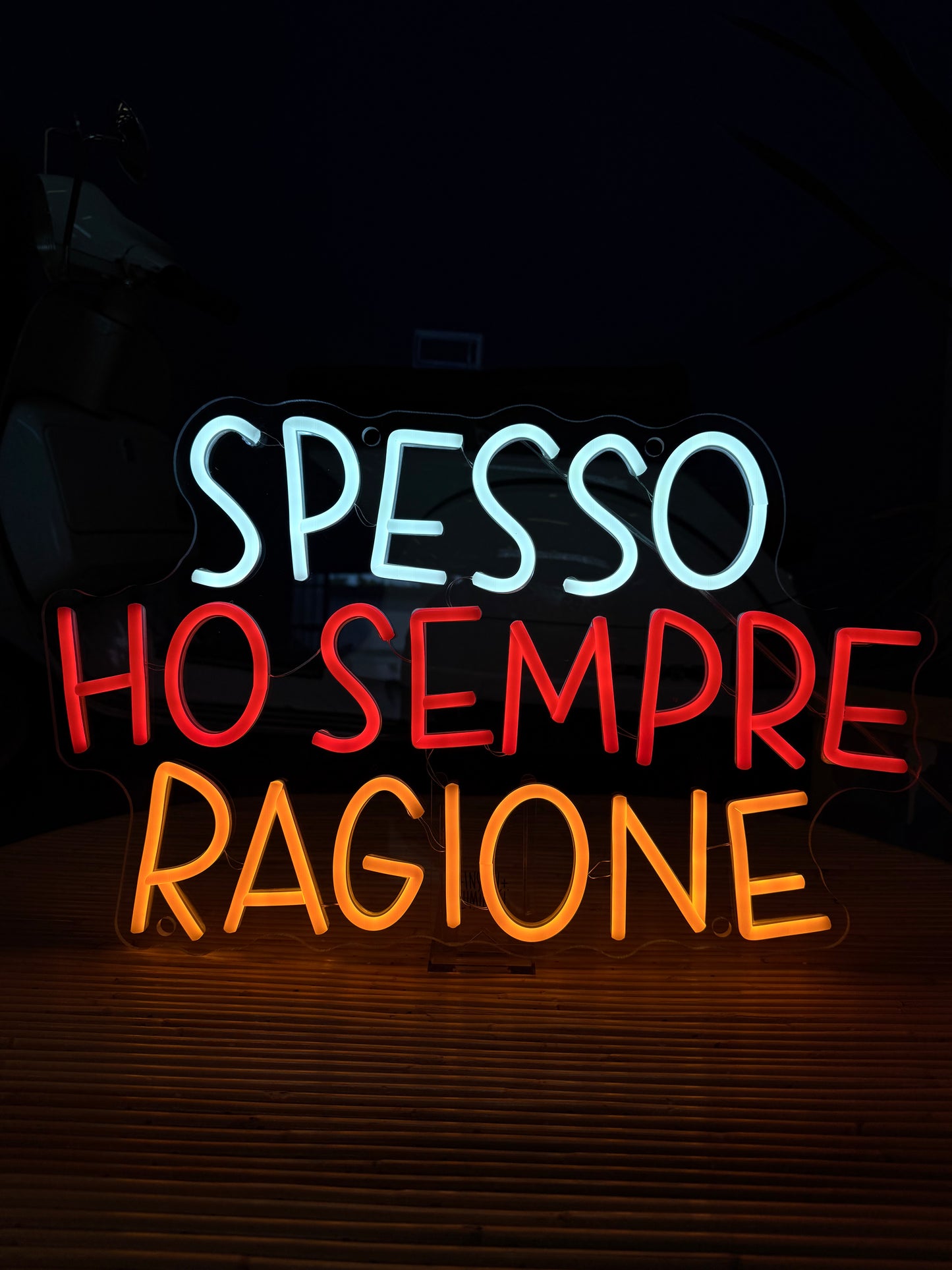 SPESSO HO SEMPRE RAGIONE (graffiata)