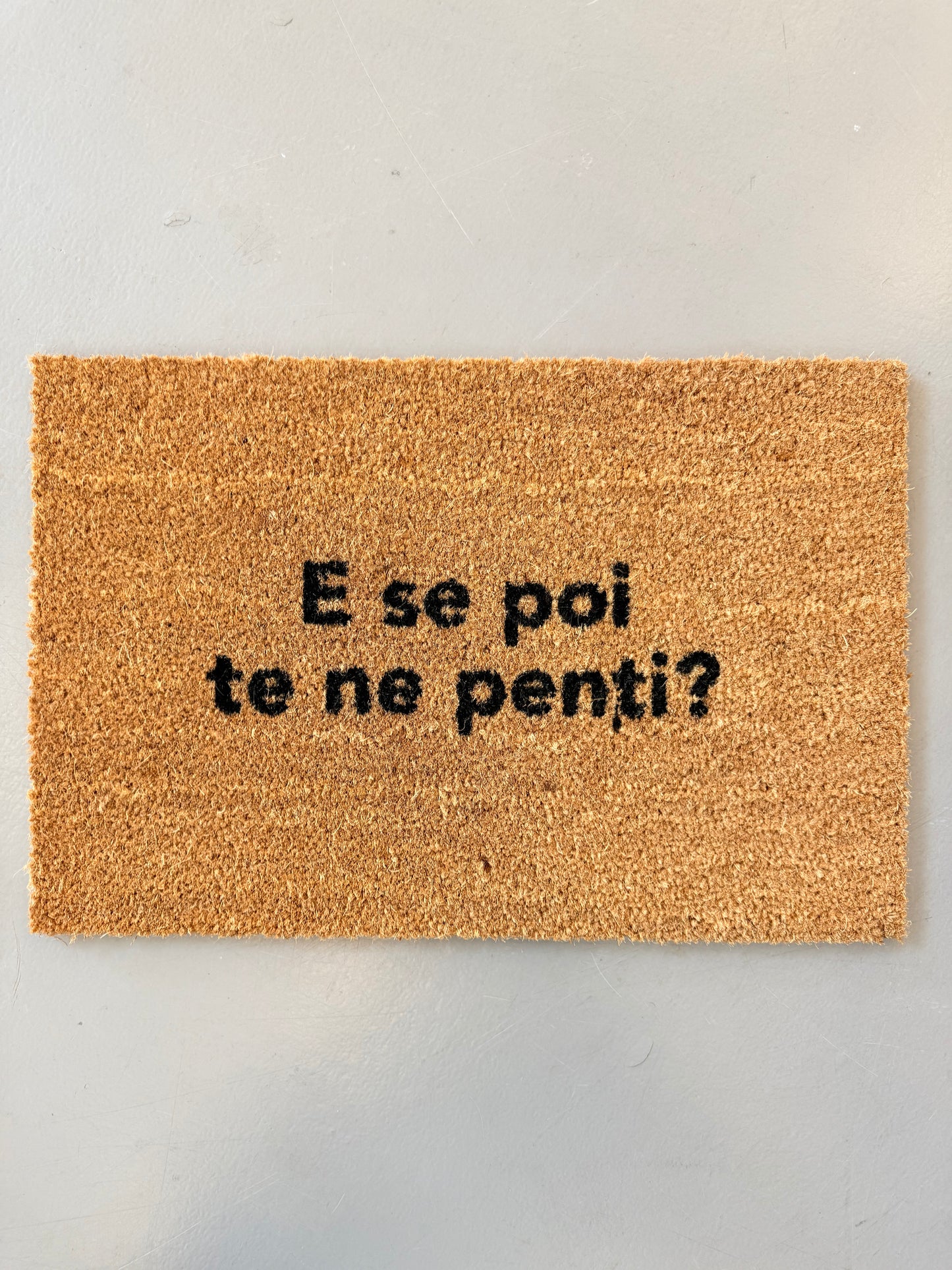 Zerbino "E se poi te ne penti?" (macchiato)