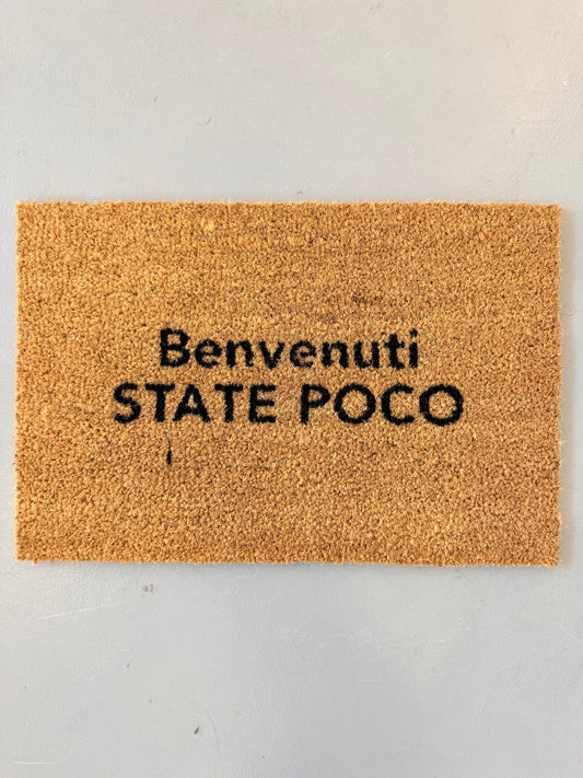 Zerbino "Benvenuti STATE POCO" (macchiato)