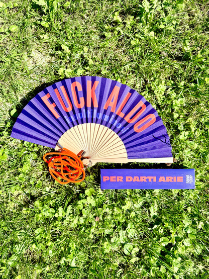 Ventaglio "FUCK ALDO"