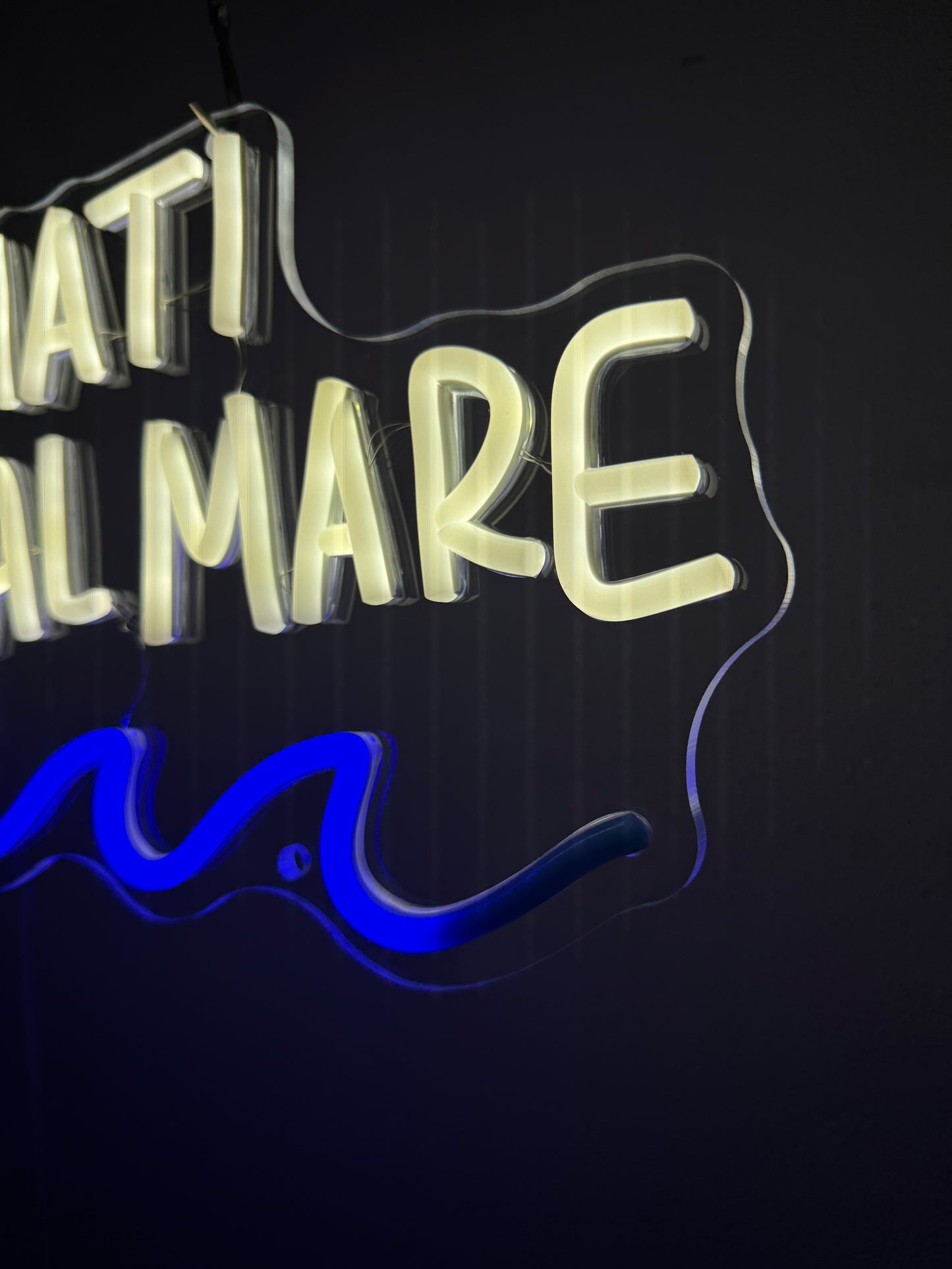CALMATI LO DICI AL MARE (bruciacchiata con graffi)