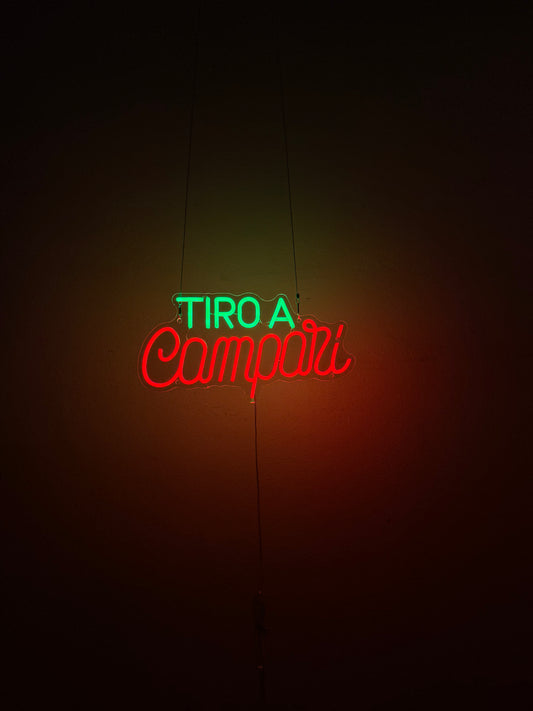 TIRO A CAMPARI (con graffi)