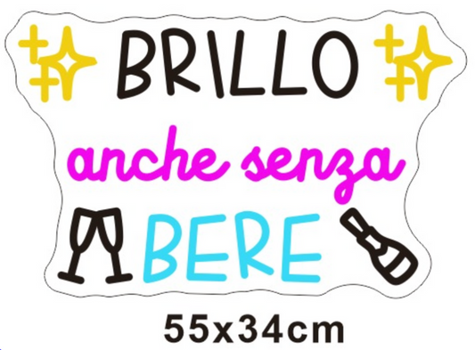 La tua scrittina brilla