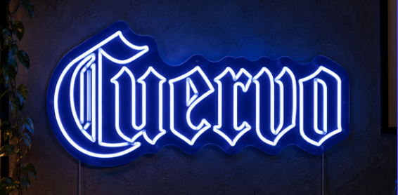 Insegne personalizzate Cuervo x G2 Eventi