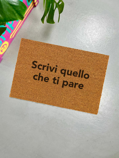 Zerbino Personalizzato