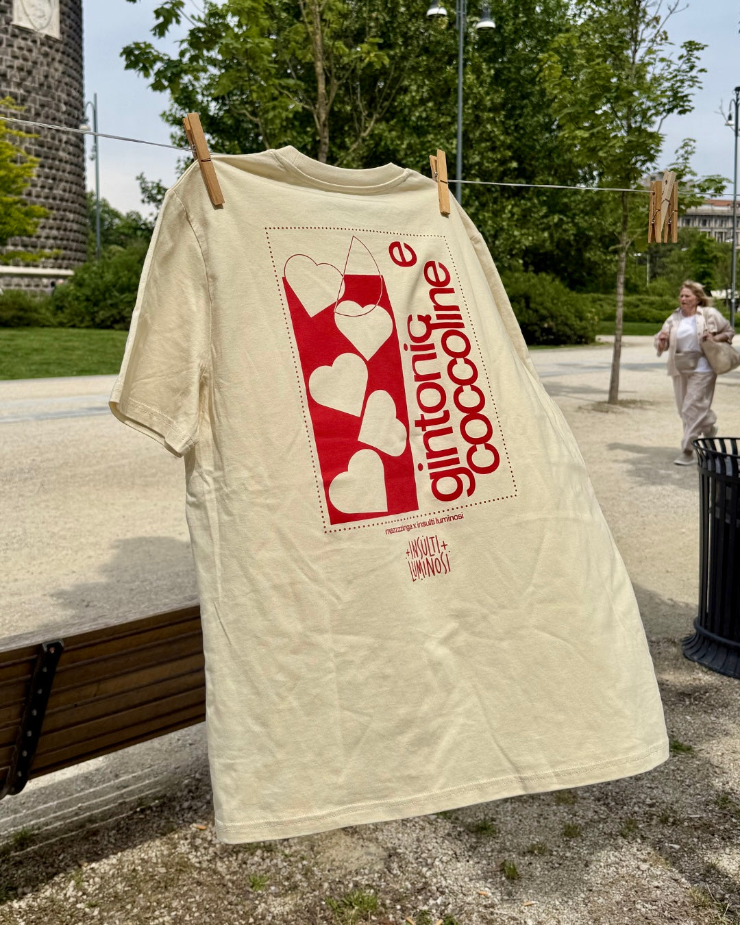 T-shirt "Gintonic & Coccoline"