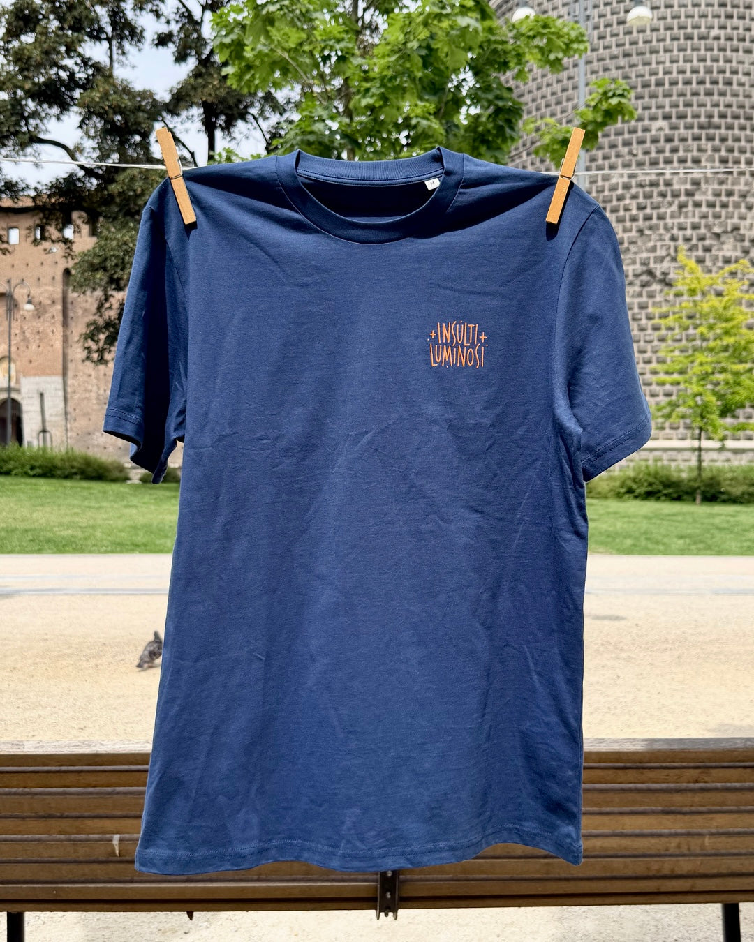 T-shirt "Be happy, Be positive, BESTEMMIA"
