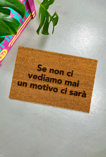 Zerbino "Se non ci vediamo mai un motivo ci sarà"