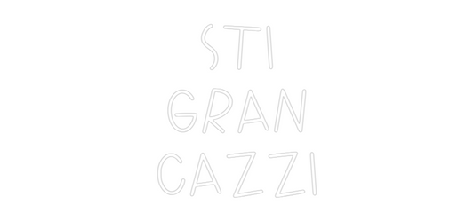 La tua scrittina STI
GRAN
CA...